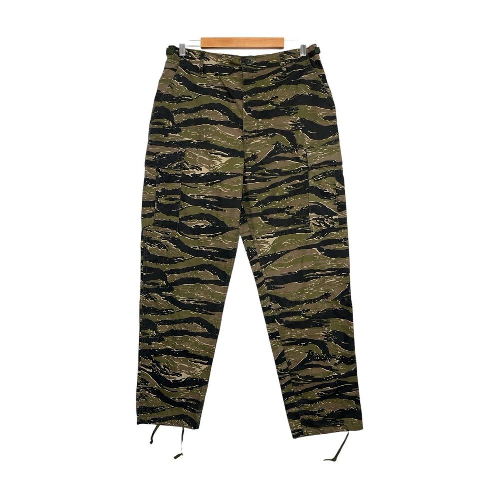 Propper Cargo Pants Mens Medium Green Tiger Stripe Camo Tactical Military
